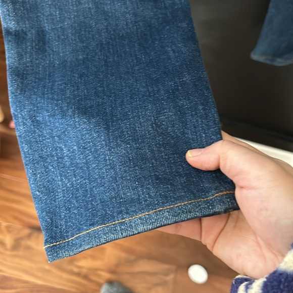 Anthropologie X Agolde Nico High Rise Slim Leg Jeans. Size 26x27 - Picture 9 of 11